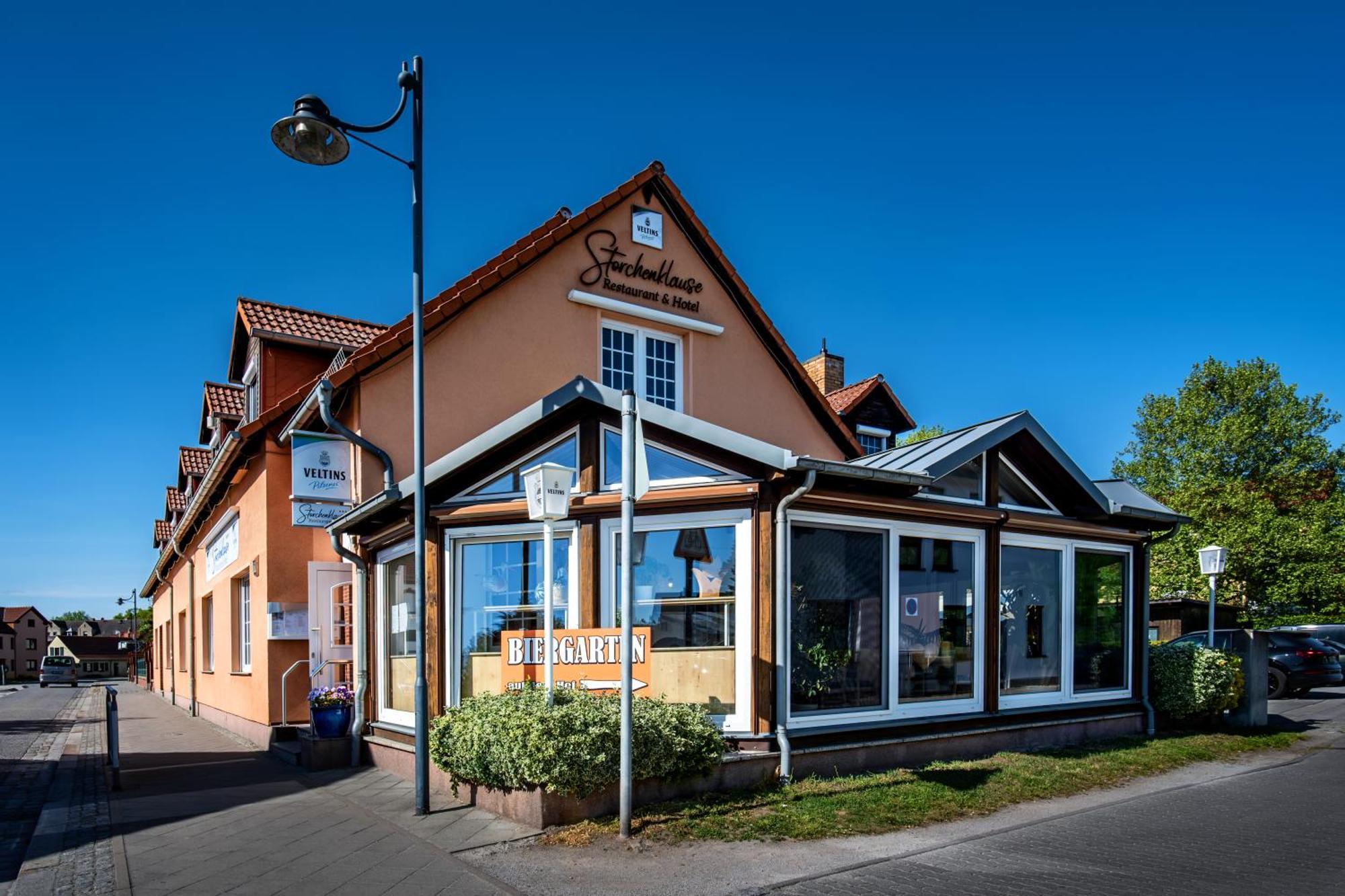 Restaurant & Hotel Storchenklause Storkow  Exterior foto
